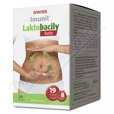 Lactobacilli SWISS Imunit FORTE 30tob.