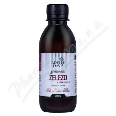 Adelle Davis Liposomal Iron+vit.C 200ml