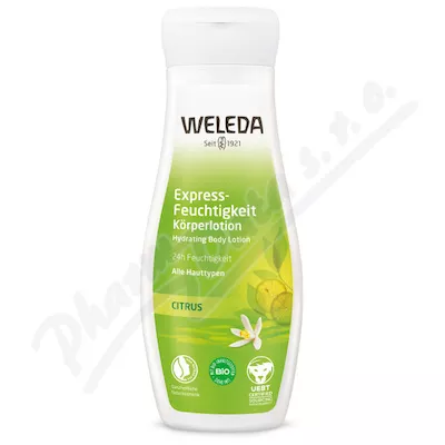 WELEDA 24h Expresně hydratující tělové mléko 200ml