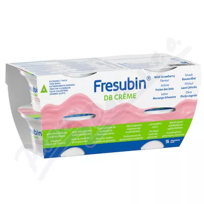 Fresubin DB creme Forest strawberry por.sol.4x200g