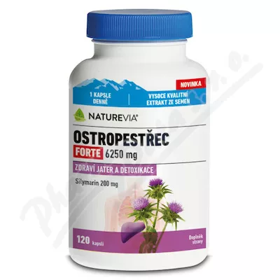 NatureVia Ostropest plamisty forte cps.120