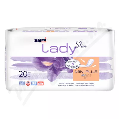 Seni Lady Slim Mini Plus Wkładki przeciw nietrzymaniu moczu 20szt