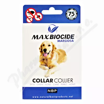 Max Biocide Dog Collar obojek pro psy 75cm - Veterinární přípravky a potřeby pro vaše mazlíčky.