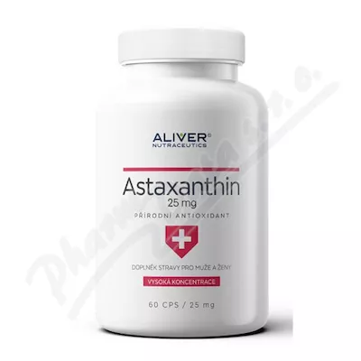 ALIVER Astaksantyna 25mg cps.60