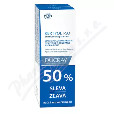 DUCRAY Kertyol PSO Szampon pielęgnacyjny 200ml DUO