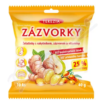 ŻELATYNA z rokitnikiem, imbirem i witaminami 40g