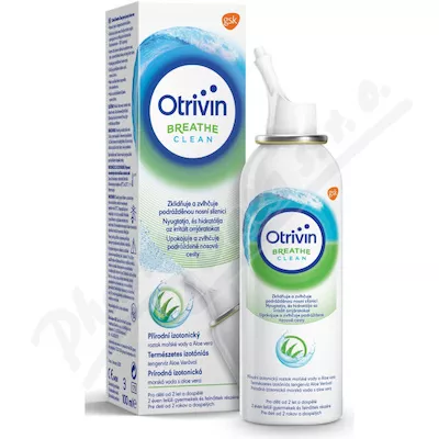 Otrivin Breathe Clean Spray z aloesem 100ml