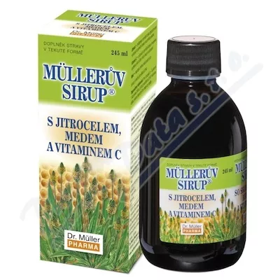 Syrop Müller's z miodem z babki lancetowatej i witaminą C 245ml