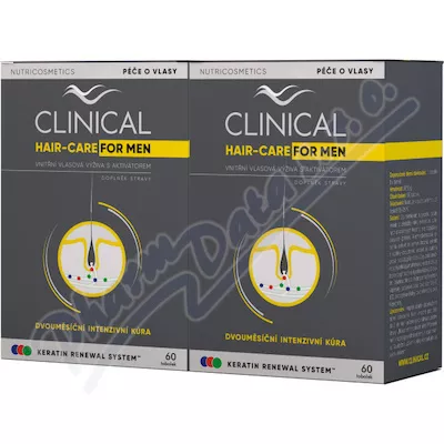 Clinical Hair-Care for MEN tob.60 1+1 4-miesięczna kuracja