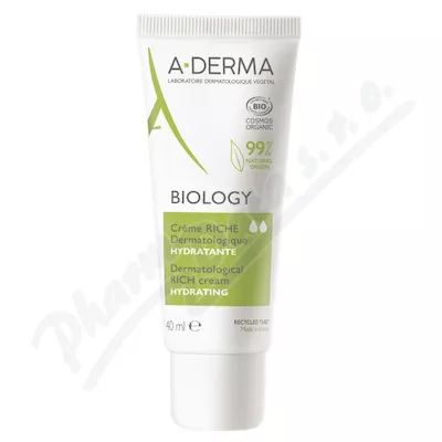 A-DERMA BIOLOGY Odżywczy krem nawilżający 40ml