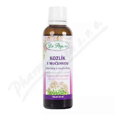 Dr.Popov Ziołowe krople walerianowe z passiflorą 50ml