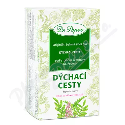 Dr.Popov Herbata Drogi oddechowe 20x1,5g