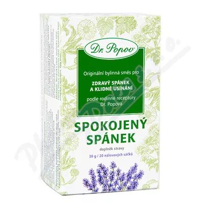 Dr.Popov Satisfied Sleep Tea 20x1,5g