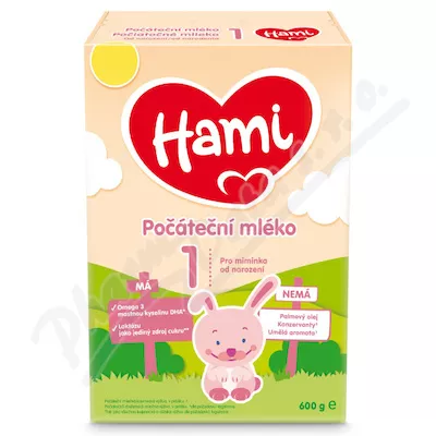 Hami 1 počáteční mléko 600g