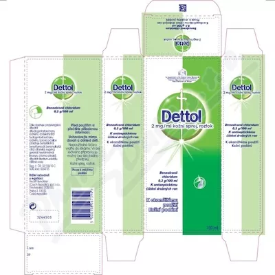 Dettol 2mg/ml drm.sprm.sol.1x100ml