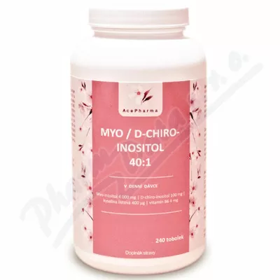 AcePharma Myo/D-chiro-inozytol 40:1 tob.240