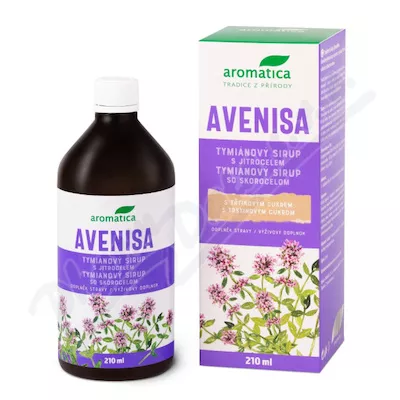 AROMATICA Avenisa syrop tymiankowy + babka lancetowata 210ml