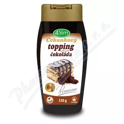 Čekankový topping příchuť čokoláda 330g