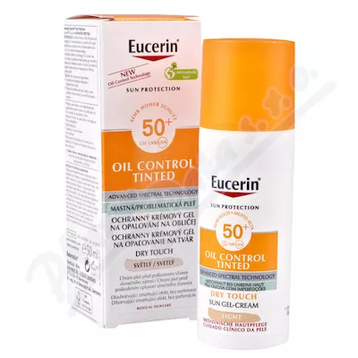 Eucerin SUN OilControlTinted SPF50+ light 50ml