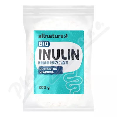 Allnature Inulina błonnik rozpuszczalny BIO 200g