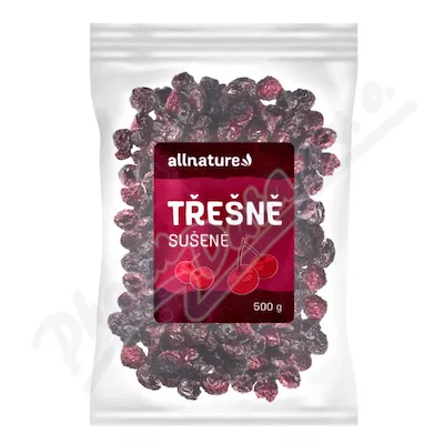 Allnature Wiśnie suszone 500g