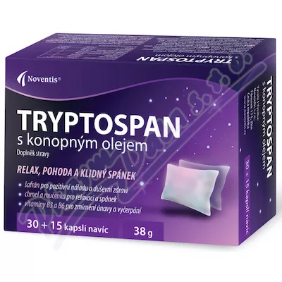 Tryptospan z olejem konopnym cps.30+15