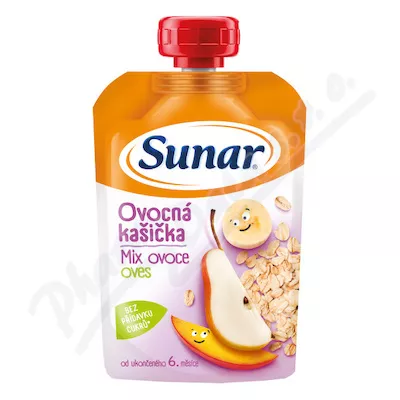 Sunar Owocowa owsianka z mieszanymi owocami 120g