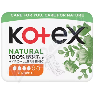 KOTEX Natural vložky Normal 8ks