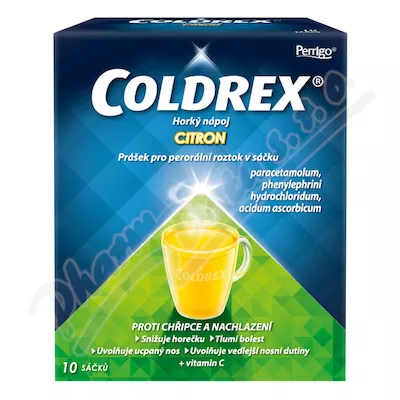 COLDREX HORKÝ NÁPOJ CITRON