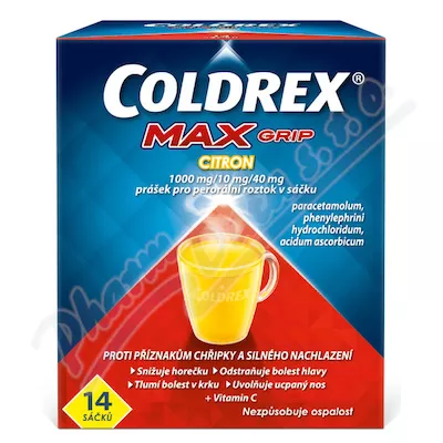 COLDREX MAXGRIP CITRON