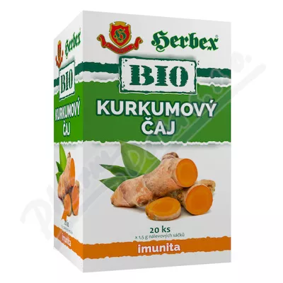 HERBEX Organiczna herbata z kurkumy n.s.20x1,5g