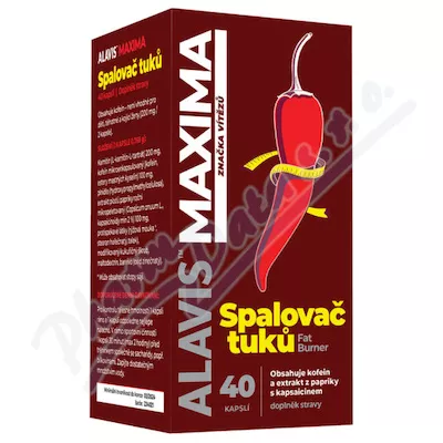 ALAVIS MAXIMA Fat Burner Spalacz tłuszczu cps.40