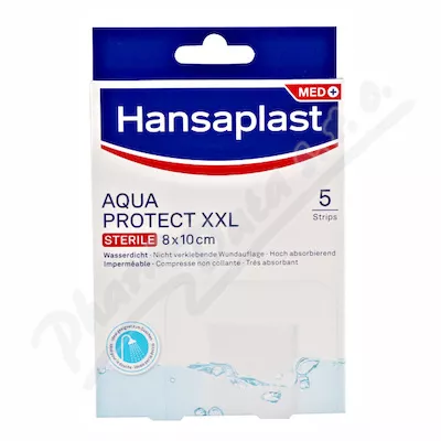 Hansaplast Aquaprotect XXL elas.patch 8x10cm 5szt