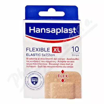 Hansaplast Elastyczny plaster elastyczny XL 5x7,2cm 10szt