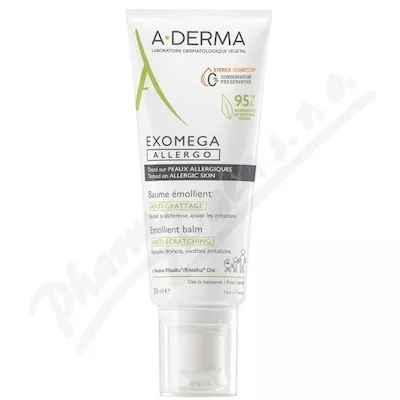 A-DERMA Exomega ALLERGO balsam zmiękczający 200ml