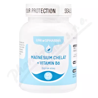 Uniospharma Magnésium chelát+vit.B6 tbl.90