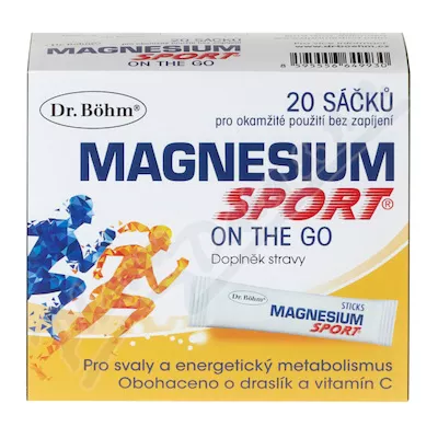 Dr.Böhm Magnesium Sport On the Go 20 saszetek