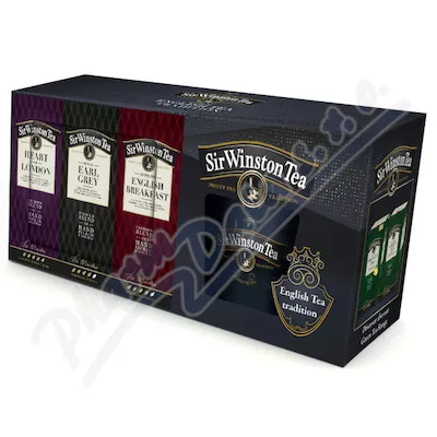 Sir Winston English Tea tradition 3x20szt+dzbanki