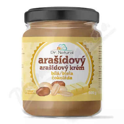 Dr.Natural Krem orzechowy z białą czekoladą 500g