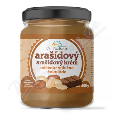 Dr.Natural Krem orzechowy z mleczną czekoladą 500g