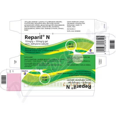 Reparil N 10mg/g+50mg/g żel 40g I