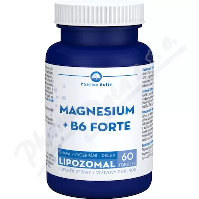 Magnesium +B6 forte lipozomal tob.60