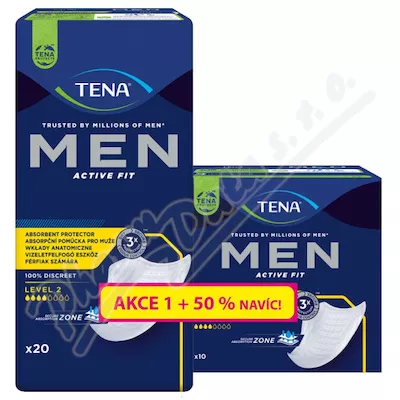 TENA Men Level 2 wkładki +50% extra 750883 30szt