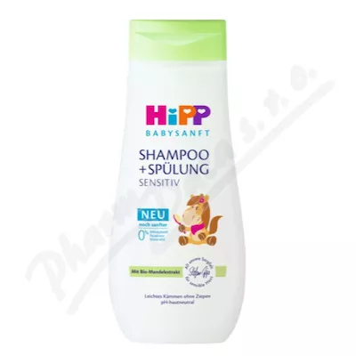 HiPP BABYSANFT Šampon s kondicionérem KONÍK 200ml