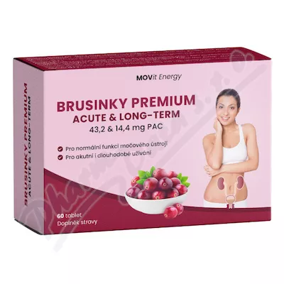 MOVIT Brusinky Premium ACUTE & LONG TERM tbl.60