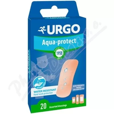 URGO AQUA PROTECT Zmywalne plastry 20szt NOWOŚĆ