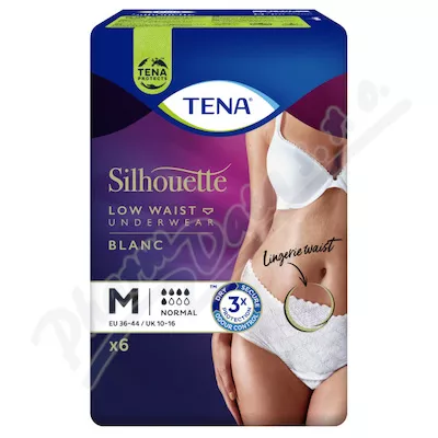 TENA Silhouette Normal Blanc M ink.panty.6pcs 795506