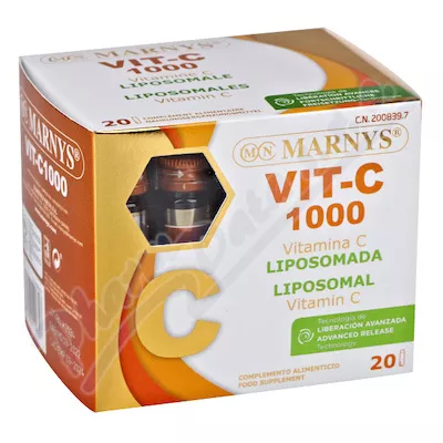 Marnys Liposomální vitamín C 20x10ml