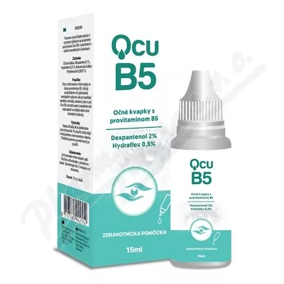 Ocu B5 krople do oczu z prowitaminą B5 15ml