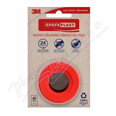 3M Spofaplast 132N Text.elast.4.2mx25mm